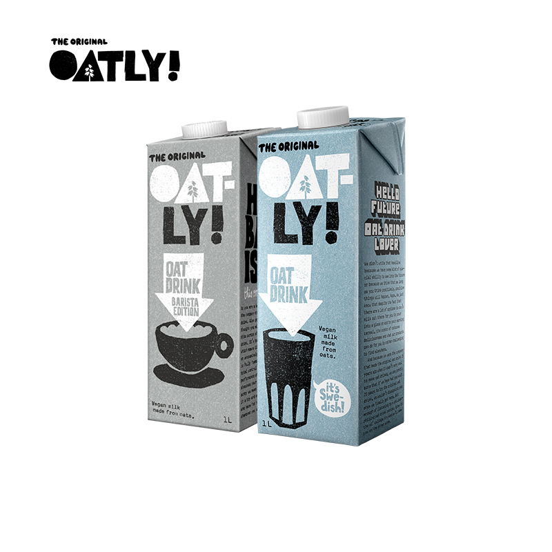 oatly噢麦力原味燕麦奶250ml18瓶无糖添加植物奶谷物蛋白饮料早餐奶