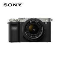 索尼(SONY)Alpha 7CL 银色 全画幅微单数码相机 标准变焦镜头FE 28-60mm F4-5.6单镜头套装 银色(ILCE-7CL)