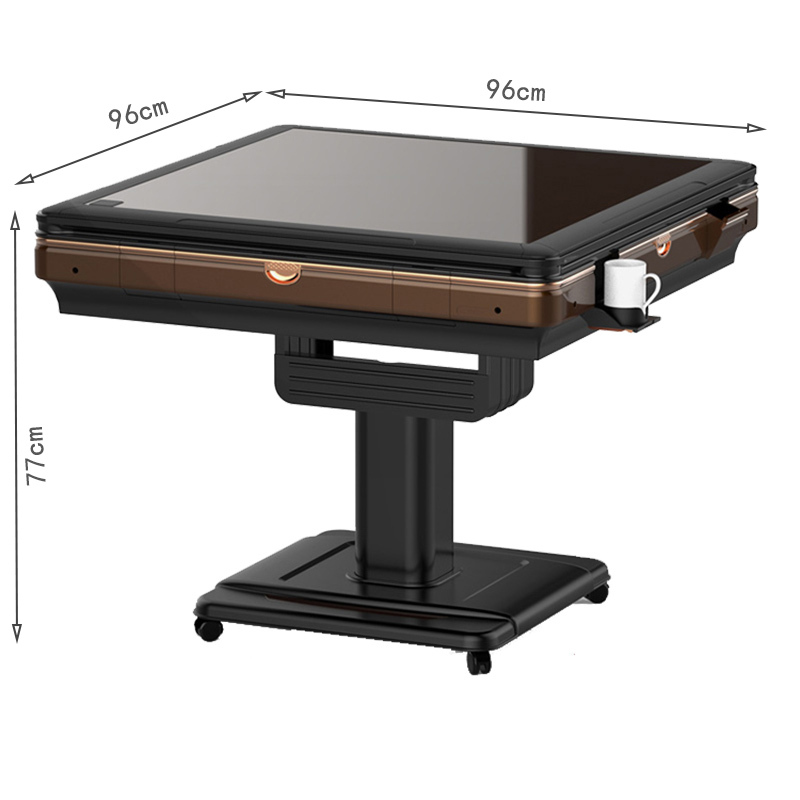 创世人 JK至尊麻将机全自动 折叠餐桌两用电动麻将桌家用四口USB麻将机多功能带USB手机充电烟灰缸水杯托