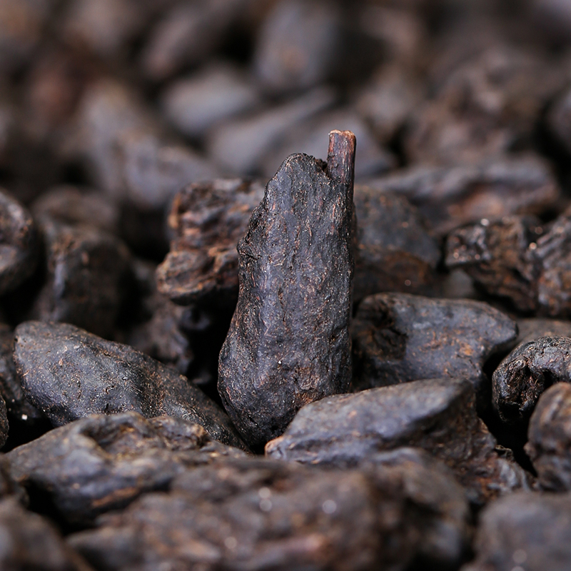 润虎茶化石普洱茶500g碎银子罐装调味茶聚茶系列高清大图