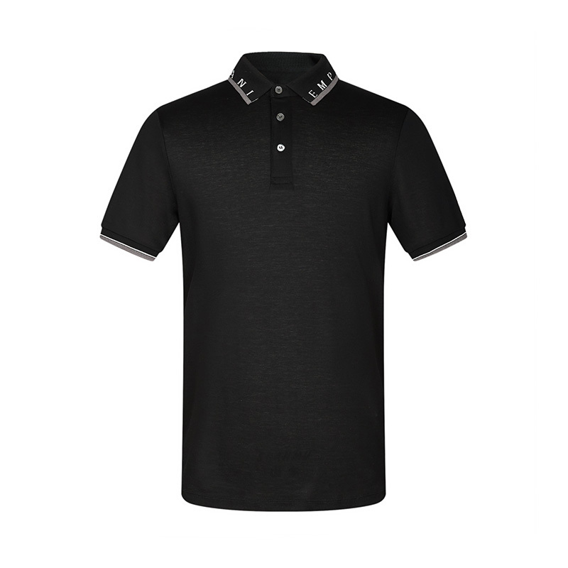 EMPORIO ARMANI阿玛尼 男士条纹短袖POLO衫