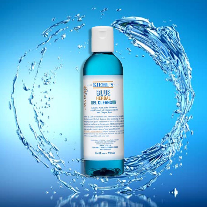 Kiehl’s 科颜氏蓝色收敛 洁面乳 250ml/支 深层清洁