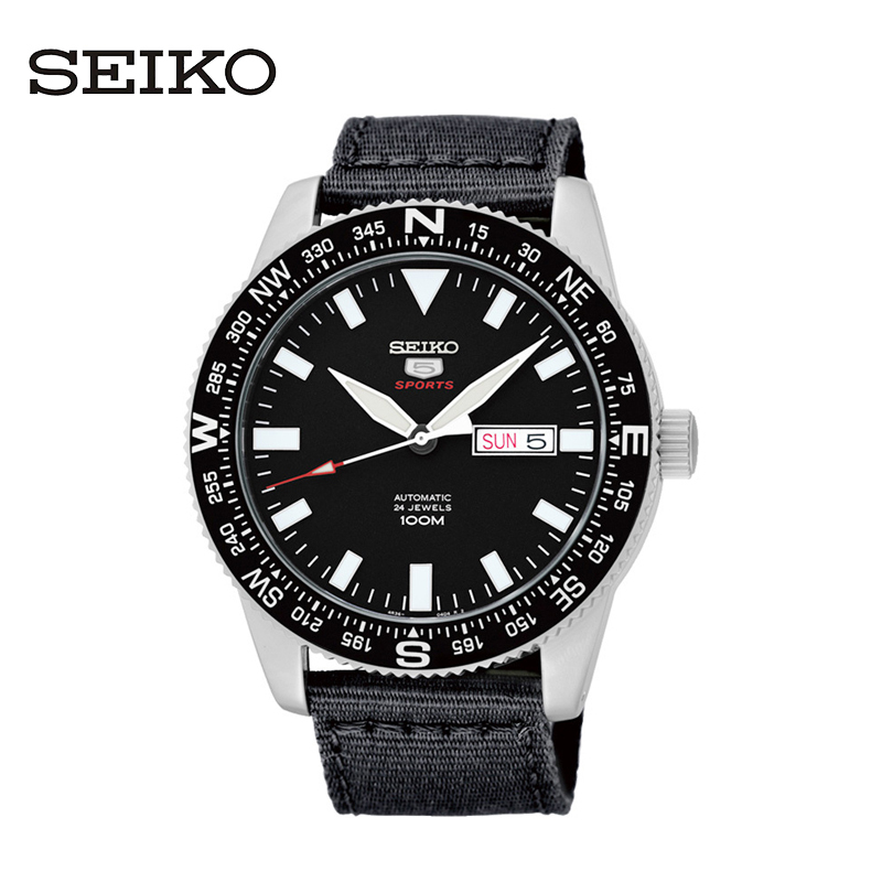 精工seiko手表5号系列运动休闲防水自动上链机械男表srp667j1