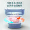 美的折叠迷你洗衣机洗袜子内衣内裤半自动便携出差MZD05-01L 冰颜蓝