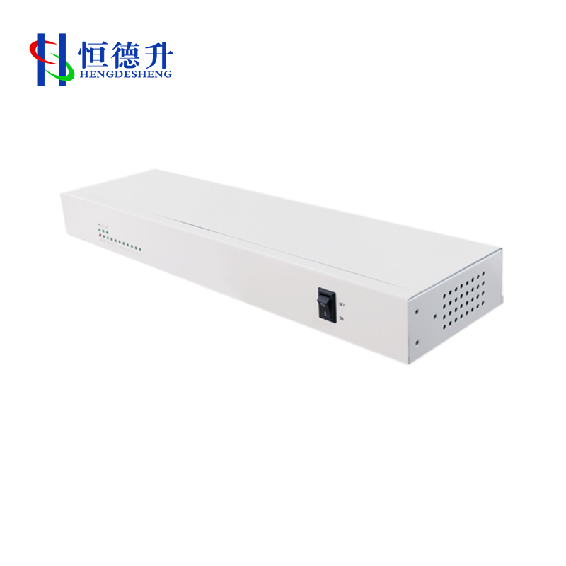 恒德升 运动/户外配件 8路离百兆网络光端机光口FC 20KM HDS-A059SBH600-OPT8FE-20 1对高清大图