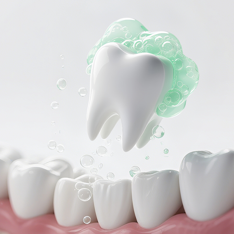 novayoung N1024护龈牙膏薄荷香型 150g 牙膏(计价单位:支)蓝绿色高清大图