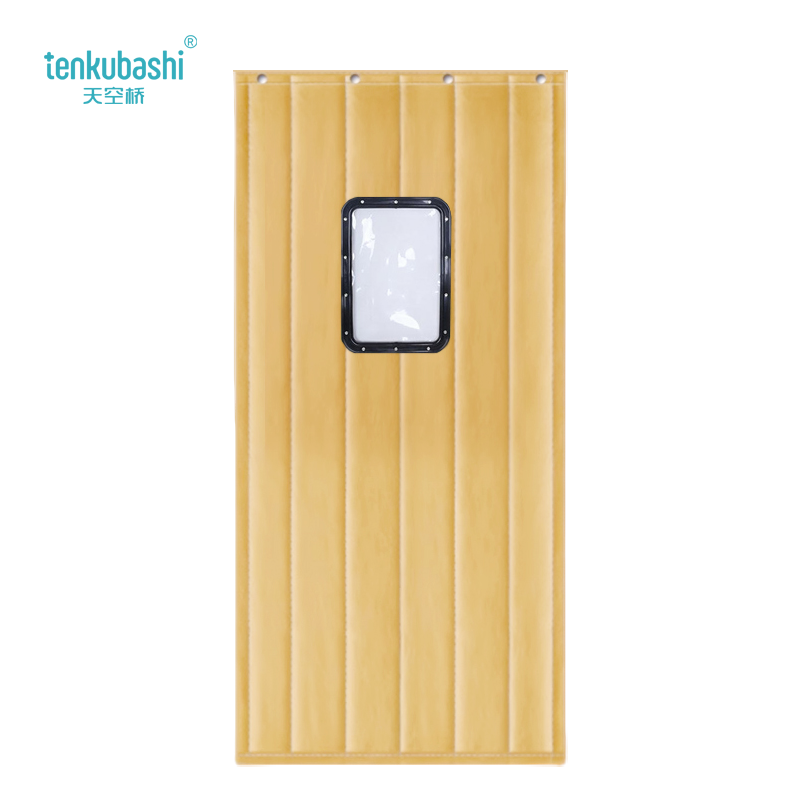 天空桥 棉门帘 MML-3金黄色40*60cm二层棉 平方米高清大图