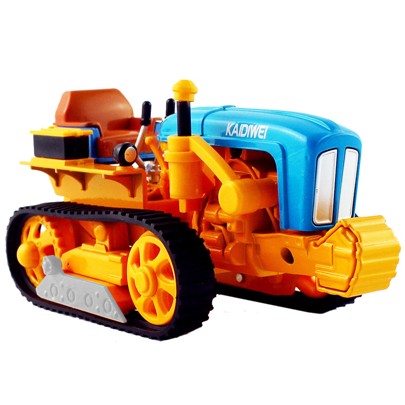 凯迪威118合金拖拉机模型农场机械仿真男孩儿童东方红农用玩具车