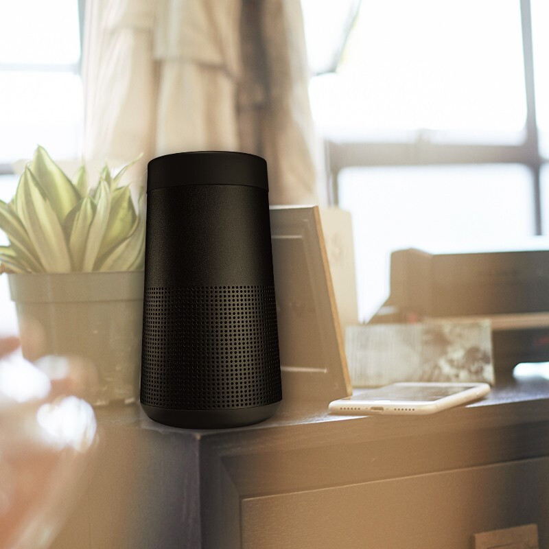 Bose SoundLink Revolve 蓝牙扬声器 II银色 360度环绕防水无线音箱/音响 小水壶二代