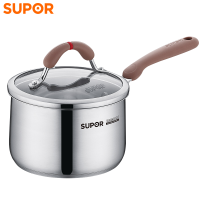 苏泊尔(SUPOR)小红圈不锈钢奶锅·芯彩系列 RT16AA1 16cm