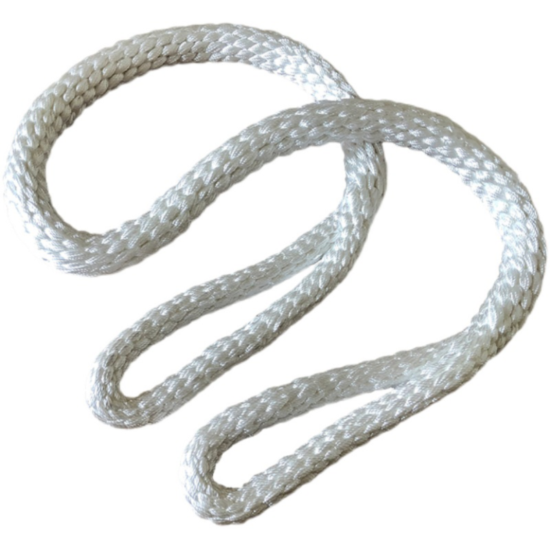 国标两头扣尼龙吊绳双扣起重米白色耐磨圆形软吊装绳吊车工业 两头扣1吨(Φ25)*1.5米高清大图