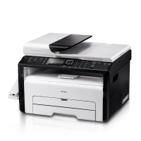 理光(RICOH) SP 221SF A4黑白激光打印机 四合一 带输稿器配置 (打印/复印/扫描/传真 23页/分钟)