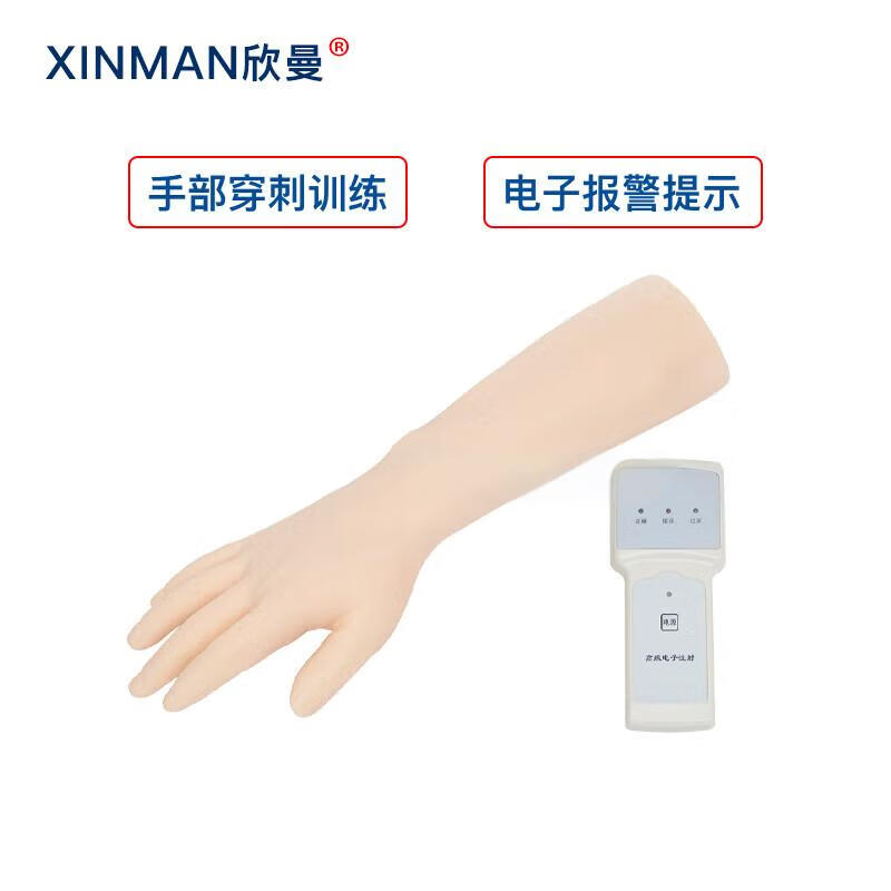 欣曼科教 高级电子手臂静脉穿刺训练模型高清大图