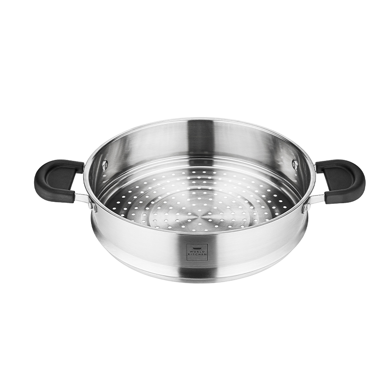 WORLD KITCHEN厨乐系列28cm蒸锅+蒸格