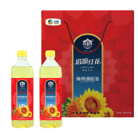 中粮福临门塔源红花植物调和油组合1.8L