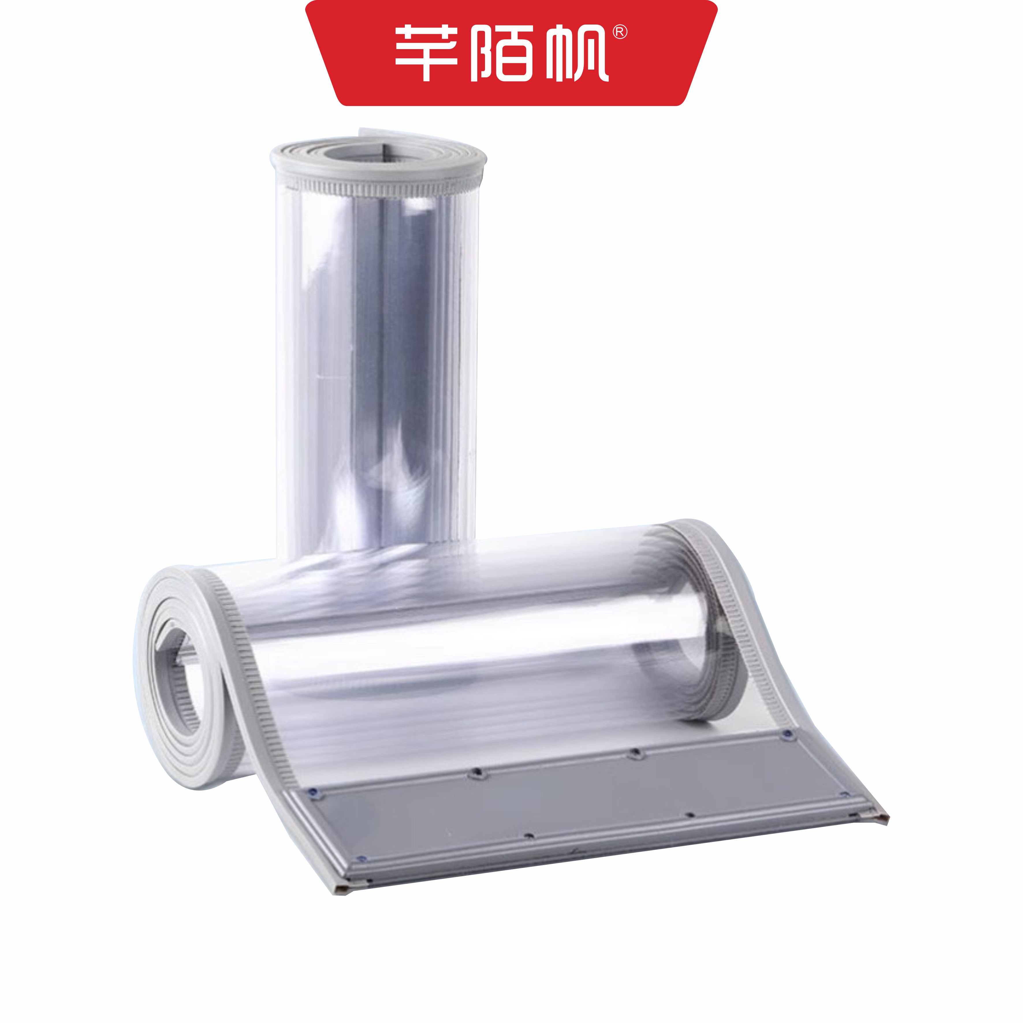 芊陌帆/超高透磁吸防风保暖帘/加厚棉门帘/透明皮门帘/QMFTML-01/平方分米高清大图