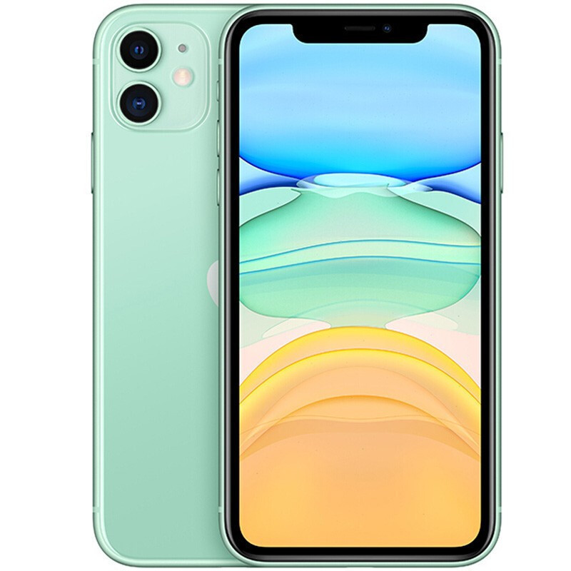 苏宁二手手机 95新 苹果 Apple iPhone 11 128G 绿色 全网通4G 二手苹果11 电池能效70至80