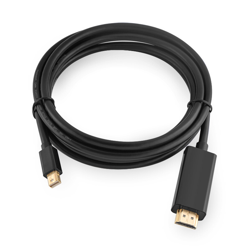 绿联(Ugreen)Mini DP转HDMI转换器线 1.5米20848