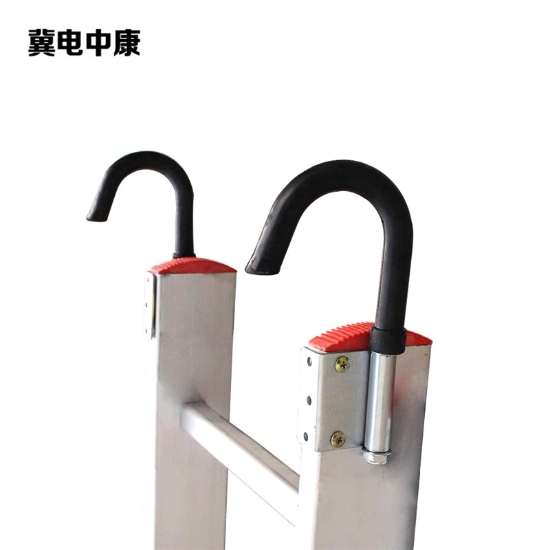 冀电中康 铝合金单梯 冲压款1.5米带挂钩 架高清大图