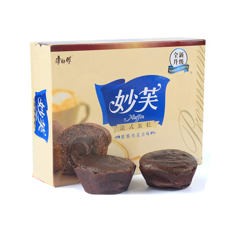 康师傅 妙芙 法式蛋糕 浓情巧g力味200g/盒