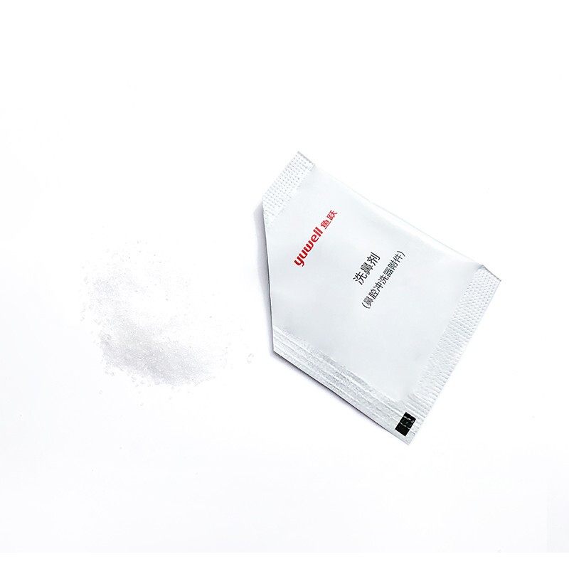 鱼跃(Yuwell)电动洗鼻器专用洗鼻盐生理盐 鼻腔清洁用品3g*30包高清大图