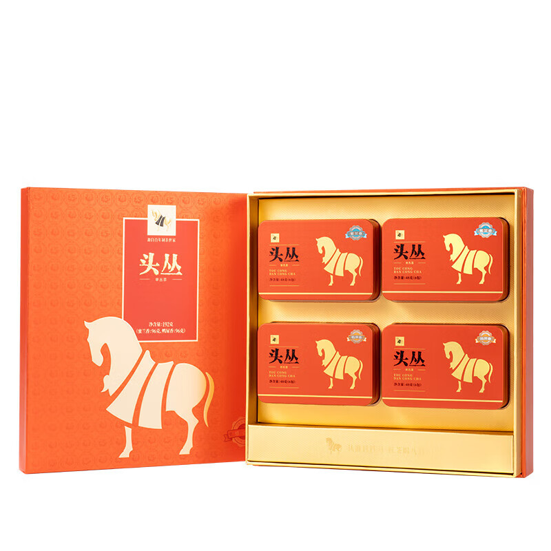 八马茶业(BAMA TEA) 潮州单枞鸭屎香蜜兰香特级192g AD167