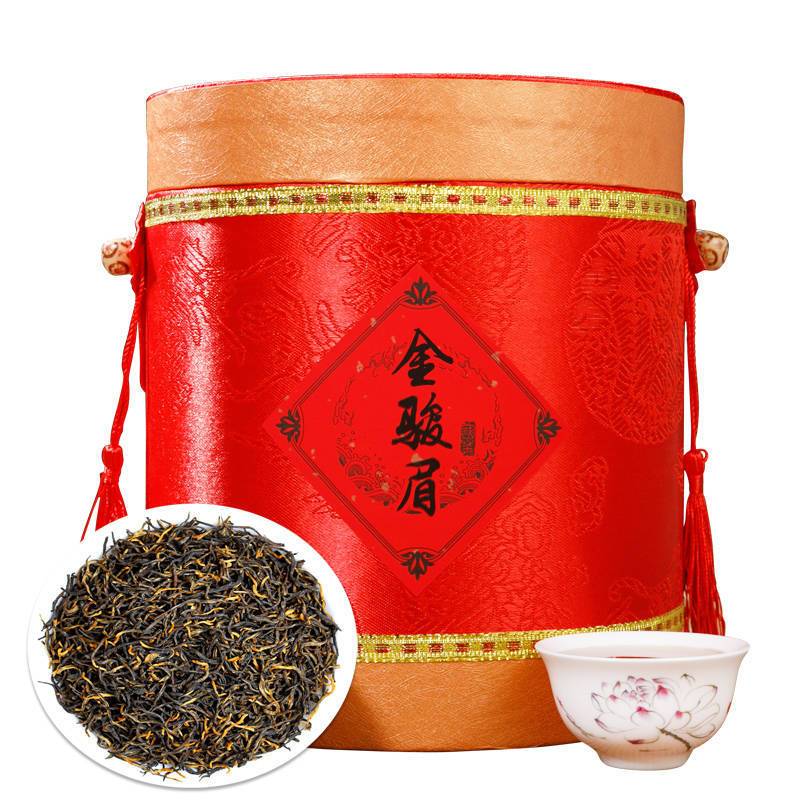 茶叶金骏眉正山小种铁观音 浓香型大红袍 礼盒桶装袋散装 金骏眉500克