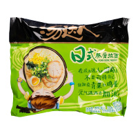 统一汤达人方便面125g*5日式豚骨面5连包
