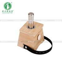 蕲宝堂 竹制一孔灸+1支推送器 艾灸器艾灸仪家用艾炙艾灸盒艾灸工具随身灸蕲艾条蕲艾柱艾柱中医保健款非无烟加厚款