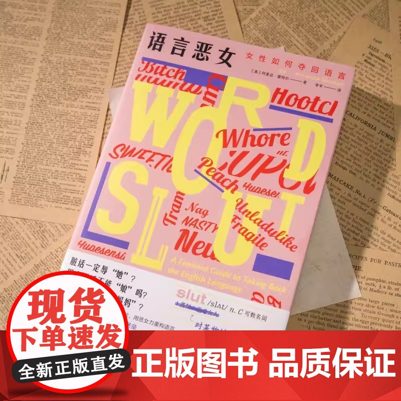 语言恶女 女性如何夺回语言 阿曼达 蒙特尔 摆脱性别偏见 厌女女性主义粉碎父权制革命 从零开始的女性主义语言指南高清大图