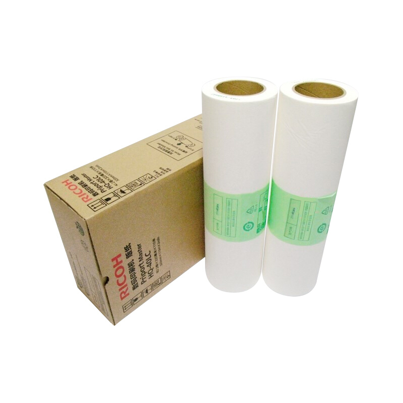 理光(Ricoh)数码印刷机版纸 HQ40LC(110m/卷*1卷)商用适用于DD4450C/DD4450PC