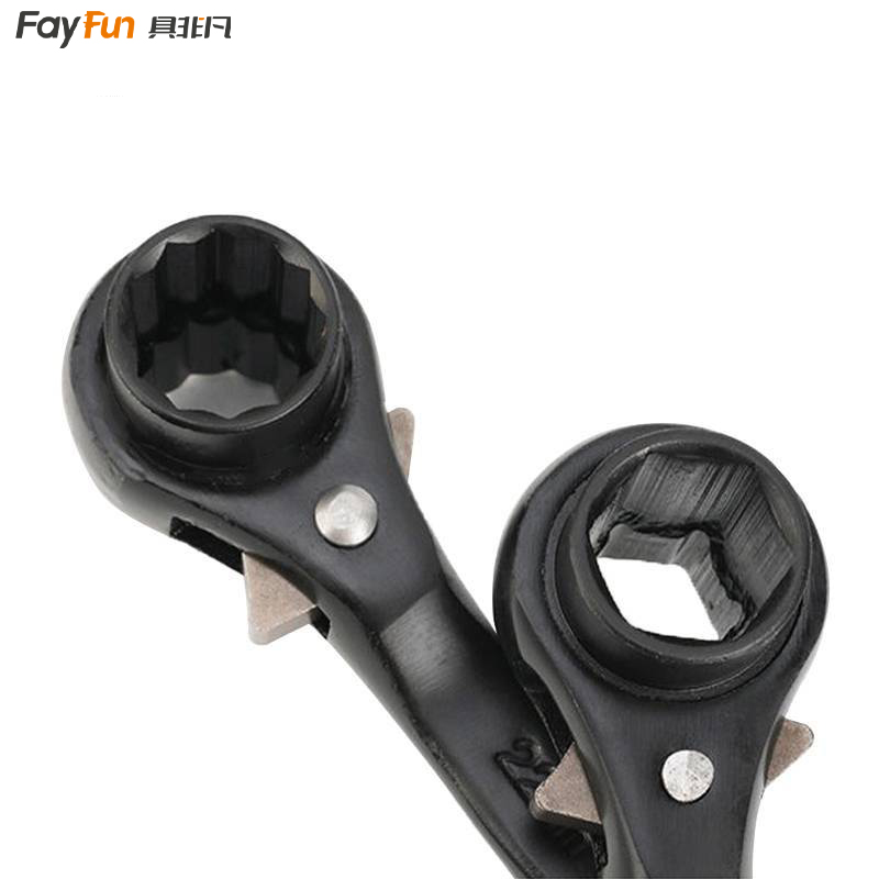 具非凡 尖尾棘轮扳手 12*14mm 把高清大图