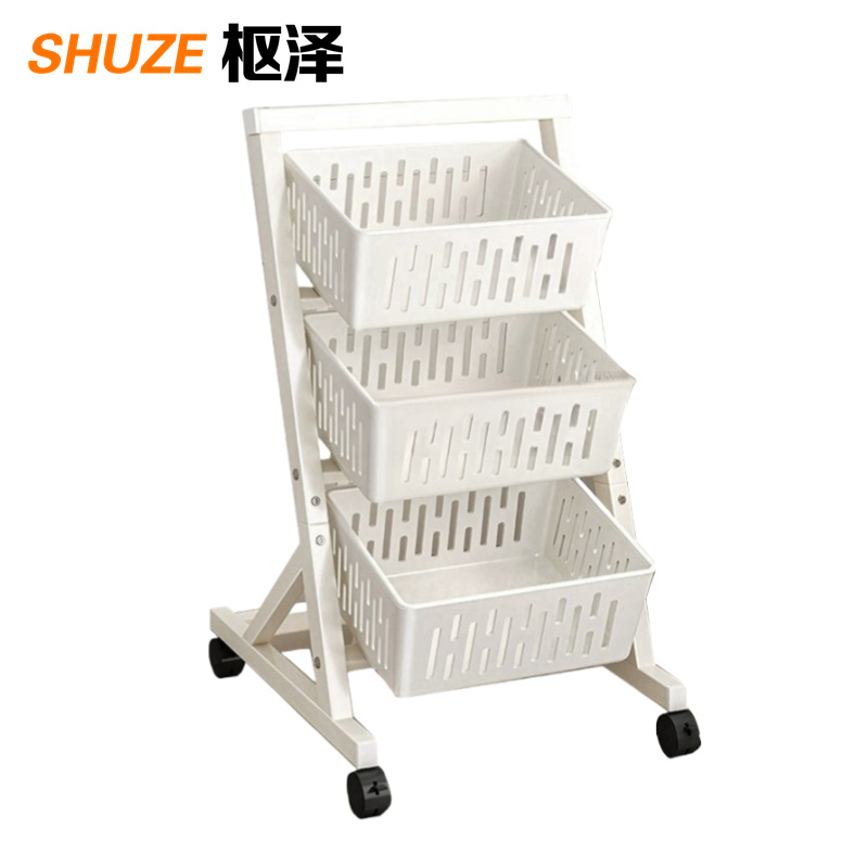 枢泽 厨房置物架 单排3层 个高清大图