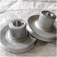 单边轨道轮 大圆直径：160mm 小圆直径：130mm 边宽：13mm 小圆边宽：55mm 孔径：55mm
