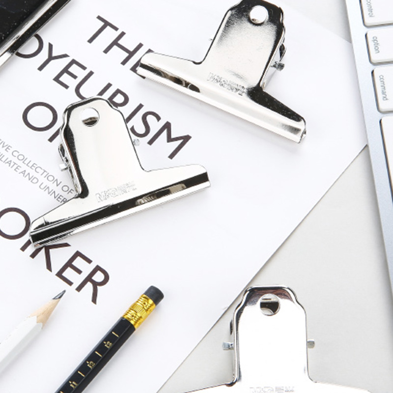 晨光山形夹76mm*4只*3套圆润弧度轻松夹取小巧ABS92637高清大图