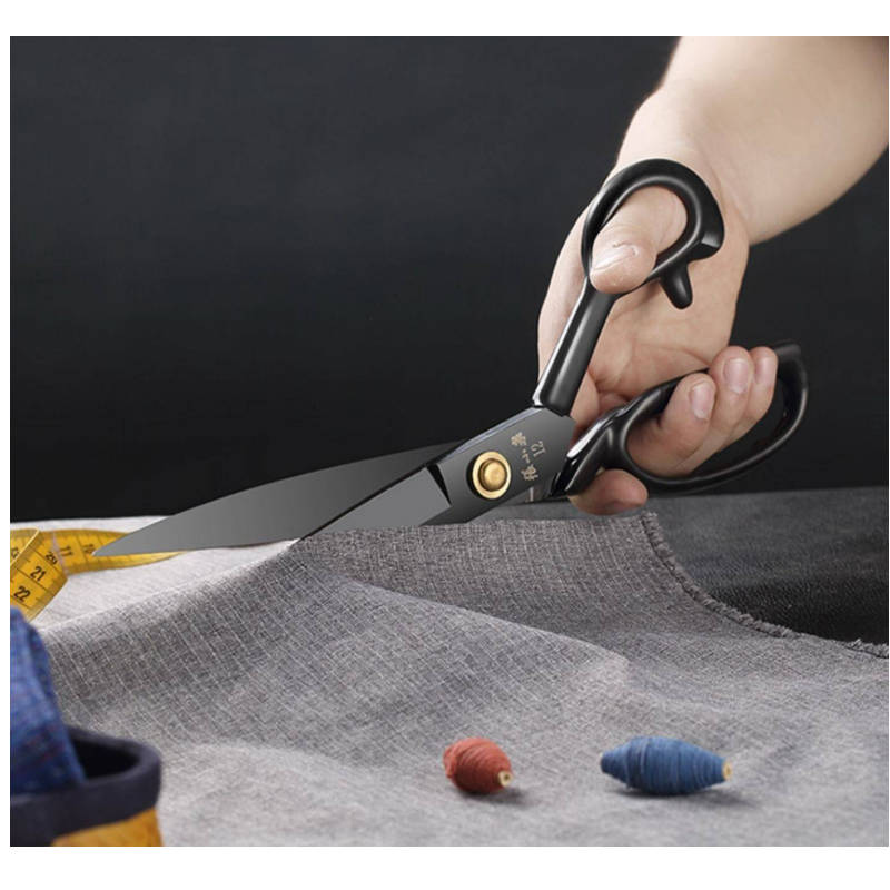 张小泉 裁缝剪刀 PC系列 9寸黑刃