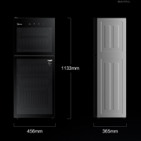 美的(Midea)橱柜消毒柜商用二星级消毒家用上下双门独立控制厨房碗筷餐具奶瓶柜高温消毒柜120R01