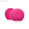 斐珞尔（FOREO）洁面仪 LUNA fofo APP测肤硅胶电动 声波震动 深层清洁毛孔洗脸仪 可换电池 樱桃红