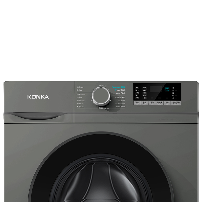 苏宁宜品*康佳10KG一级能效变频全自动滚筒洗衣机XQG100-BB001