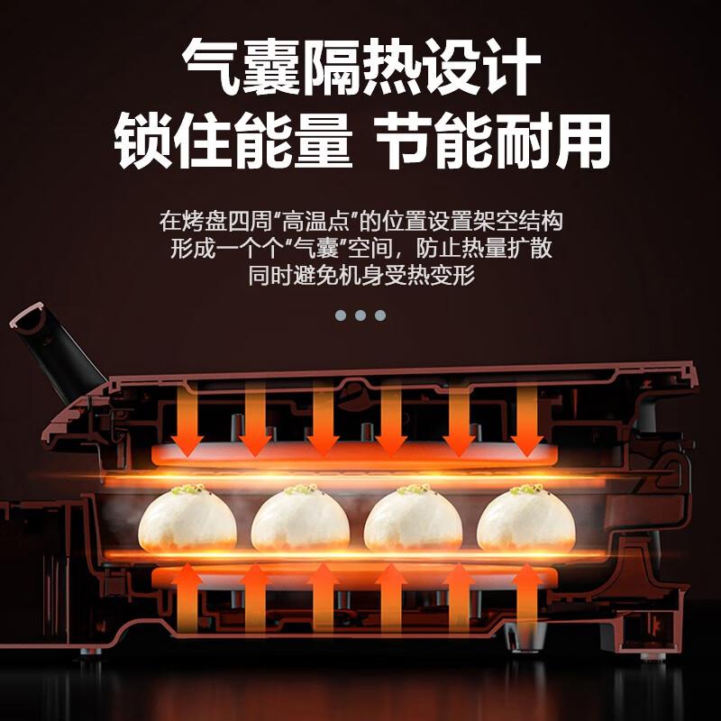 美的 JKS3099 煎烤机 30cm高清大图