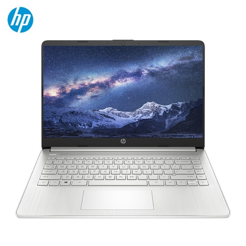[2021新品]惠普(HP)星14S 青春版 FR1005AU 14.0英寸超轻薄笔记本电脑定制版(R3-5300U 16G 512G 高色域全面屏)静谧银