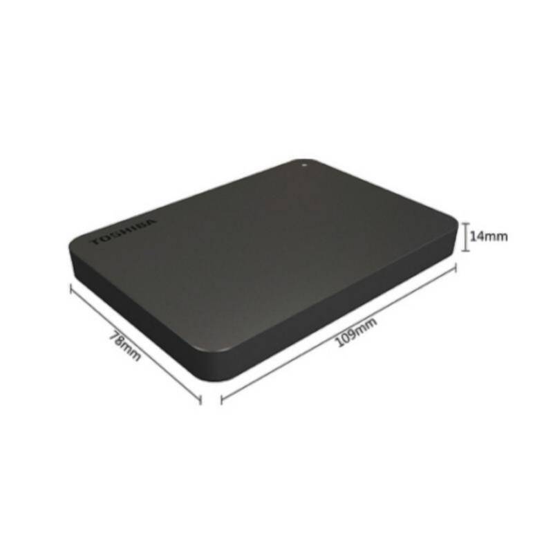 东芝新小黑A3移动硬盘 4TB USB3.0 2.5英寸