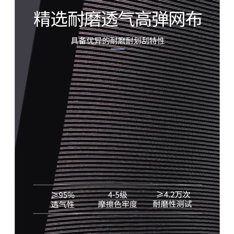 震旦(AURORA)CELY0302B黑色弓形椅弯管椅 电脑办公椅 会议椅 书房家用学习舒适久坐高清大图