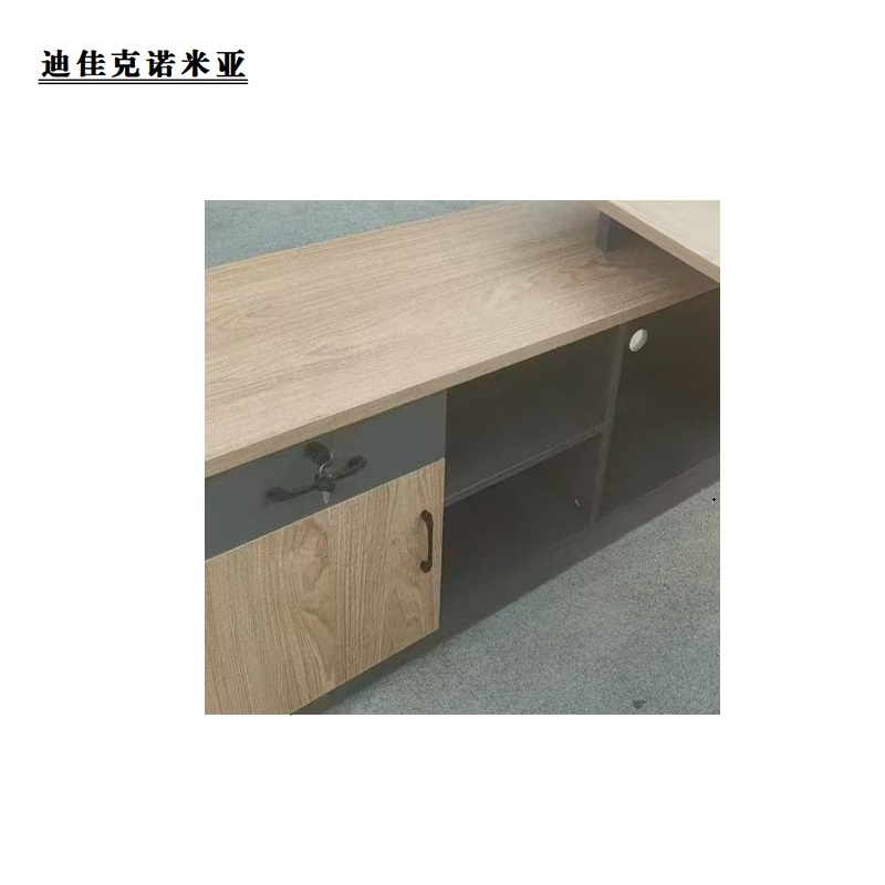迪佳克诺米亚 班桌 带副柜班桌 Z-1400*1400*750mm 张高清大图