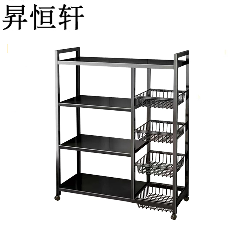 昇恒轩 置物架储物架花架黑色 SHX-62056 个高清大图