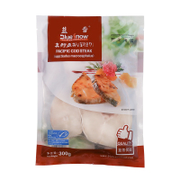 蓝雪真鳕鱼扒(钩钓)(冰冻)300g