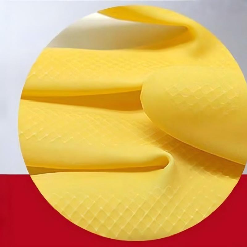 亿丽佳(eleGa)耐用弹力清洗胶皮通用黄色gloves高清大图