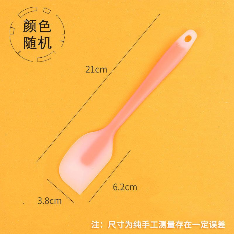 烙饼硅胶铲子不粘锅玉子烧专用不伤锅煎铲油刷耐高温煎饼锅铲炒菜 随机色1小煎铲