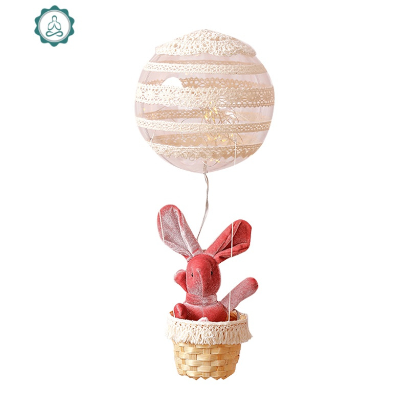 美工区布置装饰创意热气球空中挂件客厅家居幼儿园环创吊饰悬挂 封后