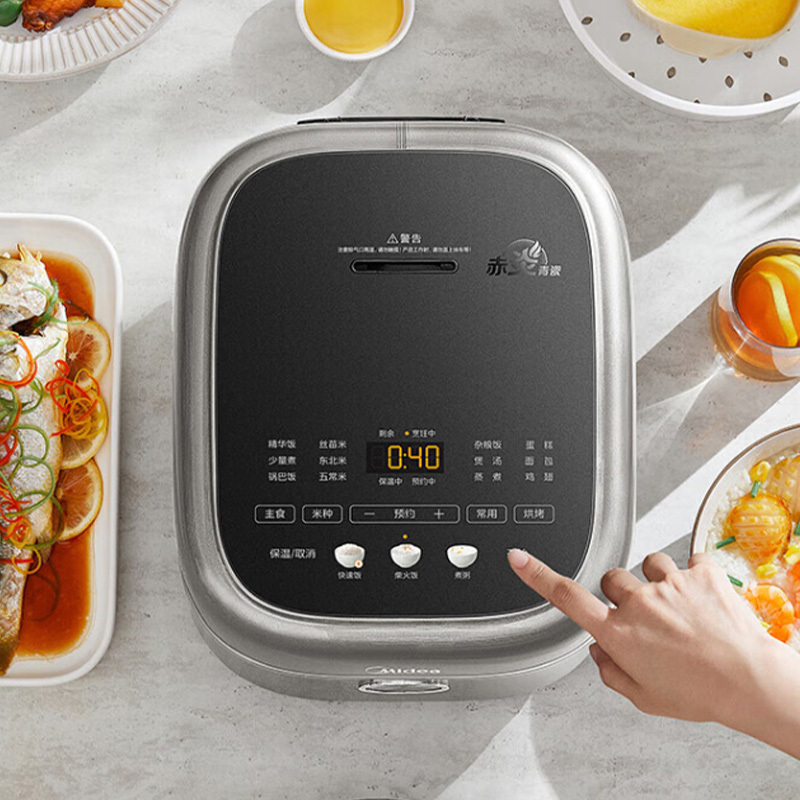 美的 MB-4E02R 电饭煲 4L(台)高清大图